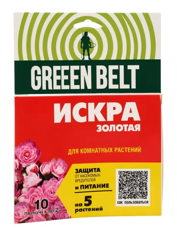 Защита комнатных растений &laquo;Искра золотая&raquo;, 10 палочек, 2 г