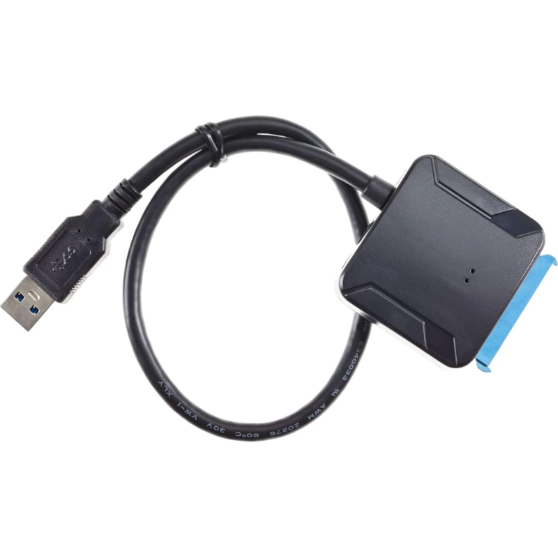 Кабель адаптер USB3.0 ---SATA III 2.5/3,5+SSD, VCOM <CU816