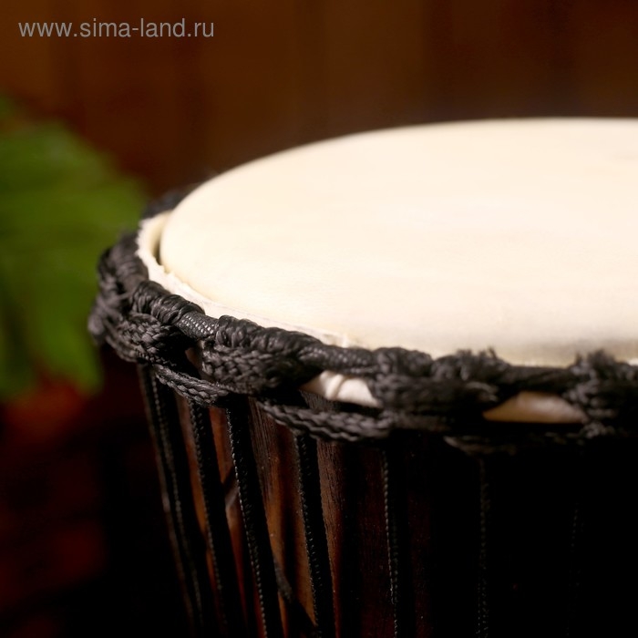 Сувенирный музыкальный инструмент Сувенирный музыкальный инструмент "Барабан Джембе" 50х26х26 см