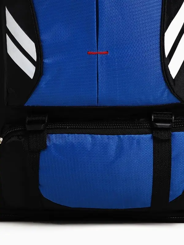 Рюкзак туристический 37 л, с карманами, с увеличением, 35&times;16&times;53/65 см, синий