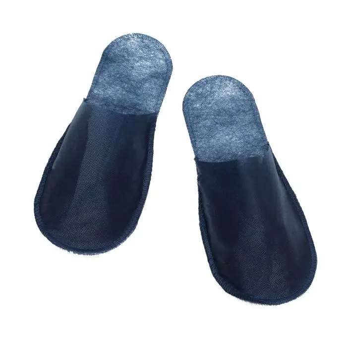 Тапочки одноразовые Эконом синие, закрытый мыс Тапочки одноразовые Эконом синие, закрытый мыс