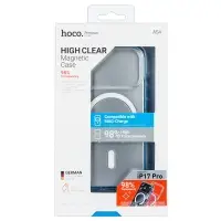 Чехол для iPhone 17 Pro Hoco AS4 Primary Series Magnetic Protective Case (Transparent)