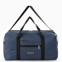 Сумка спортивная, 1 карман, длинный ремень, 53&times;23.5&times;28.5 см, синяя