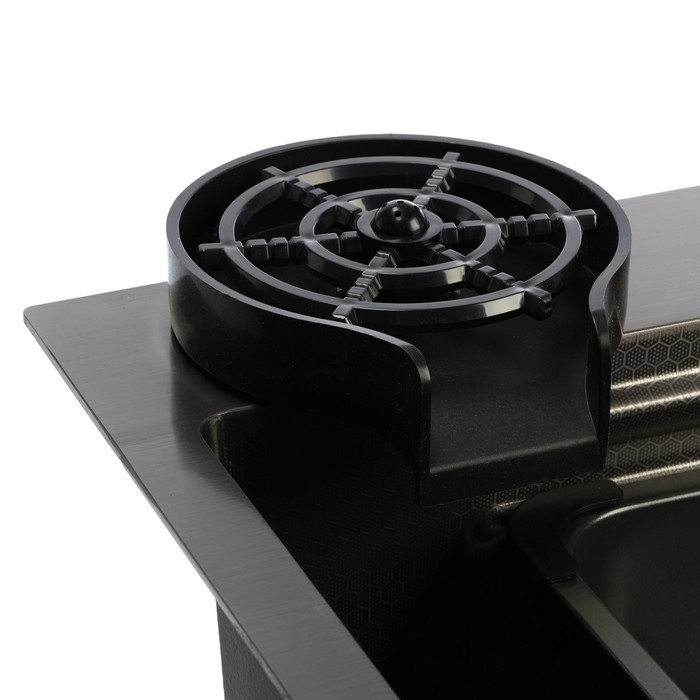 Кухонная мойка ZEIN M03, S=3.0 и 0.7мм, смеситель, корзины, разделочная доска, сифон, графит Кухонная мойка ZEIN M03, S=3.0 и 0.7мм, смеситель, корзины, разделочная доска, сифон, графит