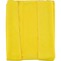 Тряпка для пола из микрофибры универсальная 220г/м2 50х80см желтая