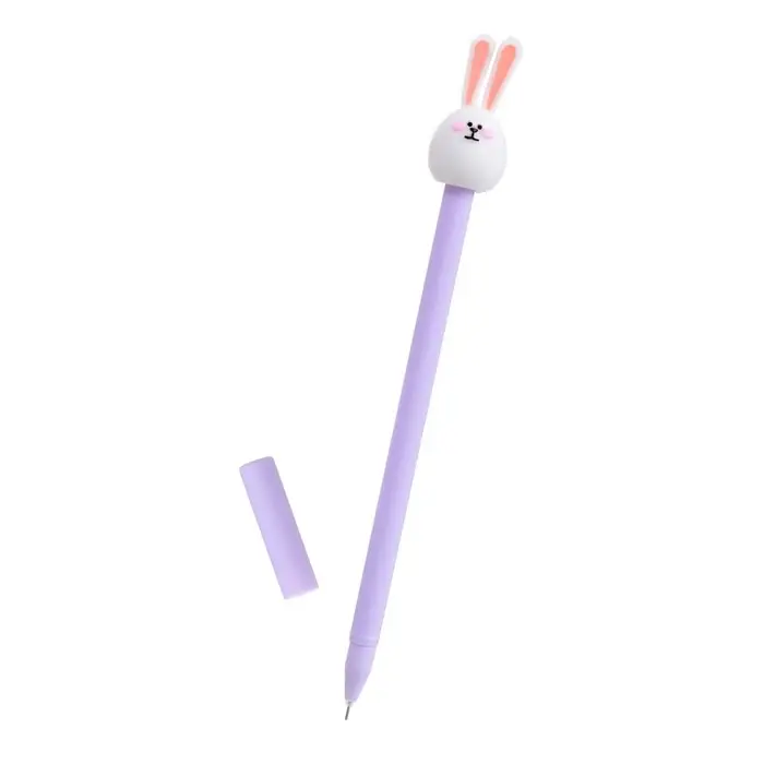 Ручка - прикол Calligrata «Зайка», гелевая, МИКС Ручка - прикол Calligrata «Зайка», гелевая, МИКС