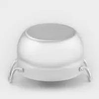 Кастрюля, 1.7 л, d=16 см, с крышкой, штампованный алюминий, серебристая