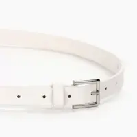 Ремень женский, 1 прокол, 1.8&times;105 см, пряжка металл, белый
