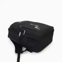 Рюкзак &laquo;СПОРТ&raquo;, со светоотражающими элементами, 37&times;17&times;54 см, 2 отдела, 3 кармана, чёрный