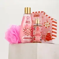 Подарочный набор косметики «Чудес в Новом году», гель для душа, мочалка и мист, URAL LAB Подарочный набор косметики «Чудес в Новом году», гель для душа, мочалка и мист, URAL LAB