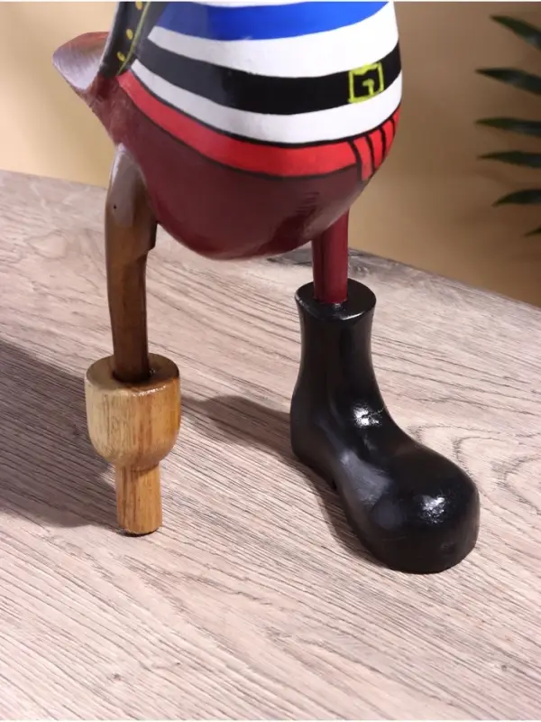 Сувенир &laquo;Утка - пират&raquo;, 50 см, дерево