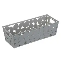 Корзинка для хранения тм VETTA, пластик, 25,5x10x7,5см, 2 цвета