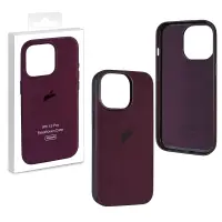 Чехол iPh 15 Pro Fine Woven Case 100% ORG Mulberry (MagSafe + анимация NFC Clear) c LOGO