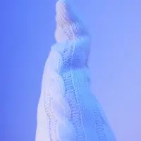 Фигура текстиль &laquo;Гном в белом&raquo; 55 см, 1 LED, от батареек AG13&times;3, свечение тёплое белое