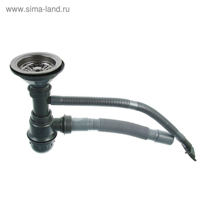 Мойка кухонная Accoona AB4557-L, врезная, левая, толщина 0.6 мм, 570х450х165мм, глянец Мойка кухонная Accoona AB4557-L, врезная, левая, толщина 0.6 мм, 570х450х165мм, глянец