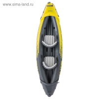 Лодка Explorer K2, 2-местная, 312 х 91 х 51 см, алюминиевые вёсла 213 см, насос, 2 сиденья, до 180 кг, 68307NP INTEX