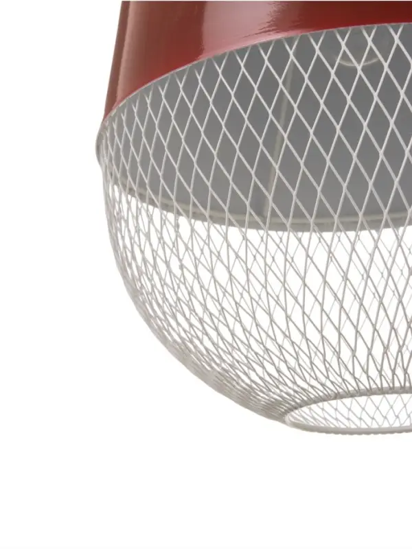 Светильник Lisa 1&times;40 Вт Е27 бордовый 26&times;26&times;32 см