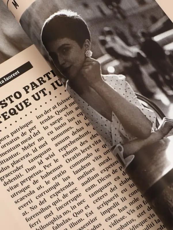 Плёнка флористическая &laquo;Газета любви&raquo;, бежевый, 65 мкм, 50&times;57&plusmn;1 см