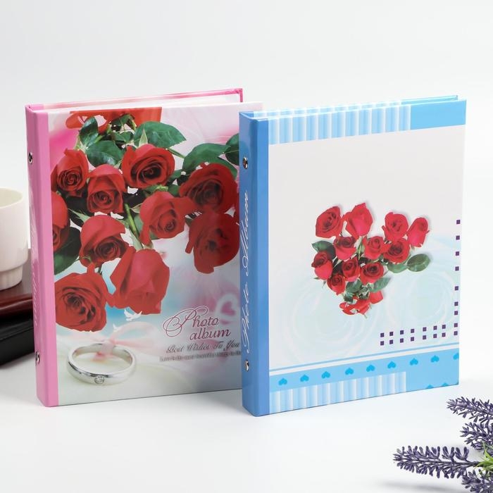 Фотоальбом 10*15 40 фото Фотоальбом 10*15 40 фото "Розы" МИКС