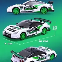 Машина радиоуправляемая &laquo;Японский дрифт&raquo;, дрифт эффект, сменные колеса, работает от аккумулятора