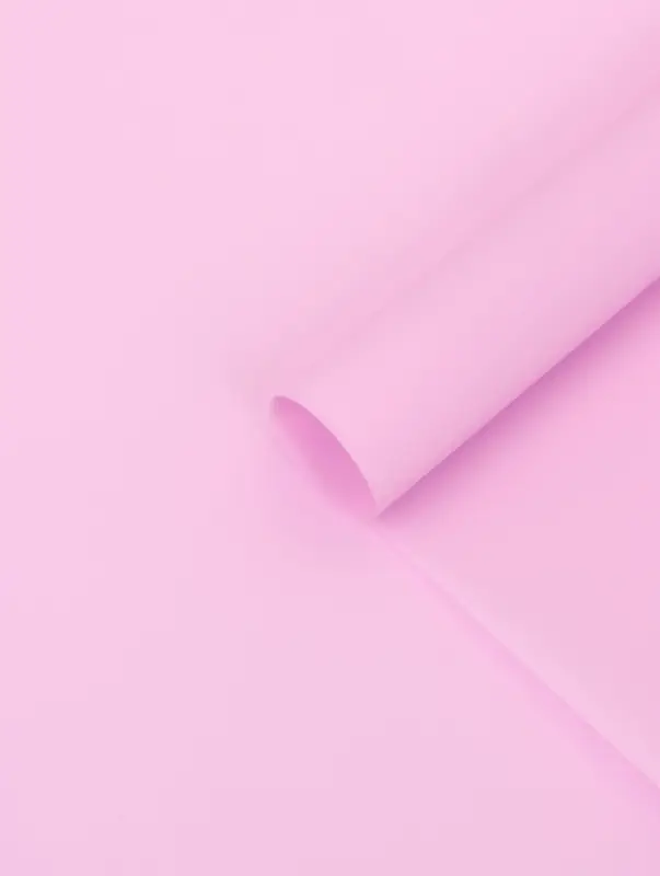 Пленка для цветов, матовая, розовая, 55 мкм, 57&times;57 см &plusmn;5% см