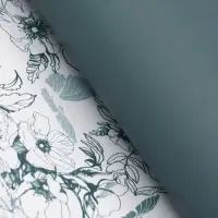 Пленка для цветов, &laquo;Романтичные моменты&raquo;, сине-серый, 57&times;57 см