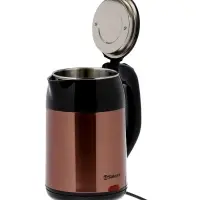 Чайник электрический Sakura SA-2168MGL, металл, 1.8 л, черно-коричневый