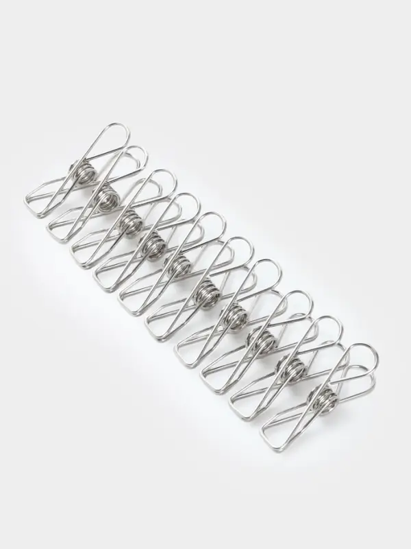 Набор прищепок бельевых металлических 20 шт