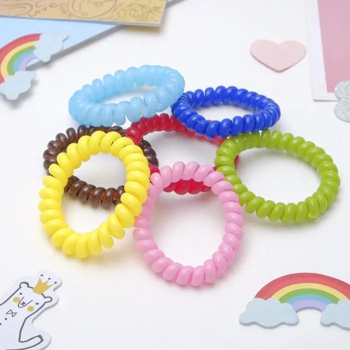 Резинка для волос  Резинка для волос "Пружинка" 5 см, микс