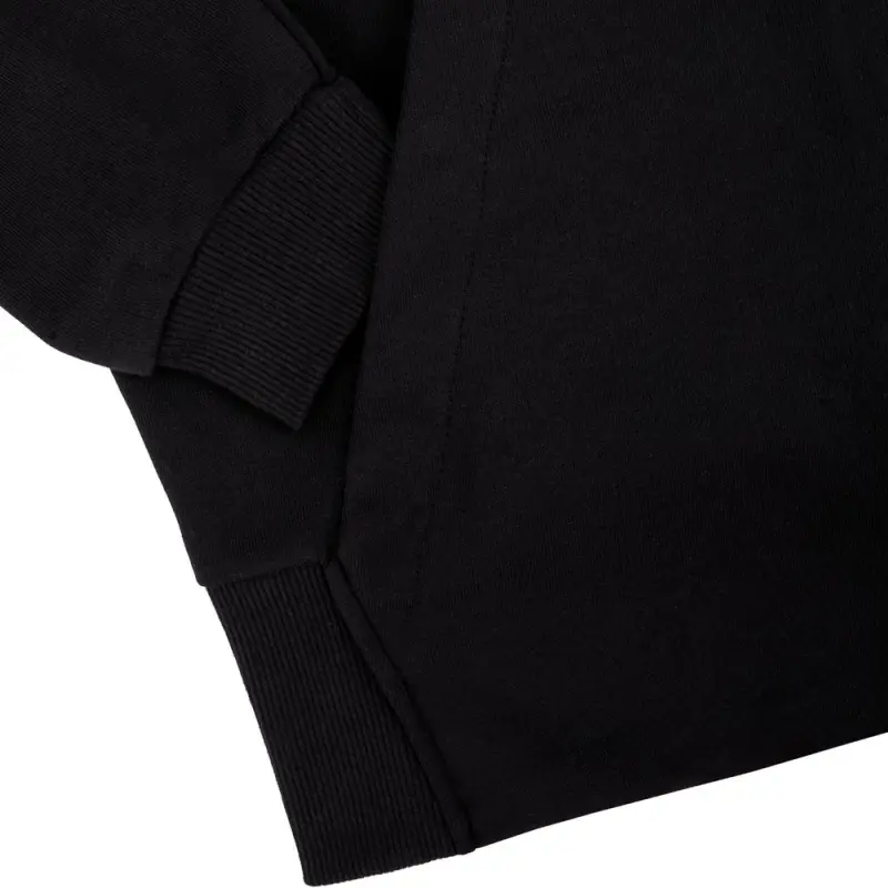 Худи оверсайз унисекс Kosmos, черное, размер XS/S Худи оверсайз унисекс Kosmos, черное, размер XS/S