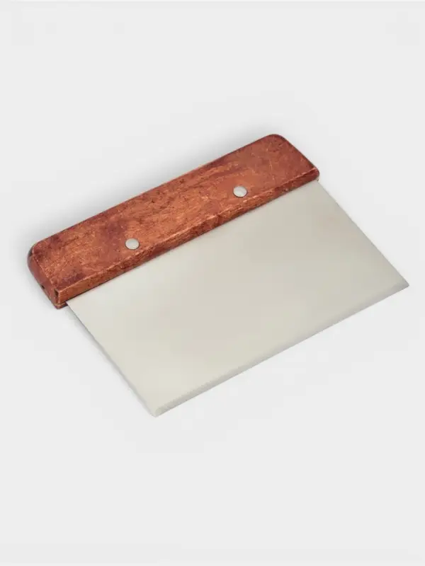 Шпатель кондитерский Доляна, 15&times;11 см, нержавеющая сталь, коричневый