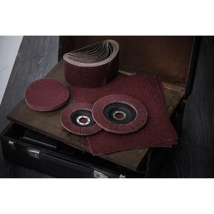 Шкурка шлифовальная в листах ТУНДРА, на тканевой основе водостойкая, 230&times;280, Р36, 10 шт.