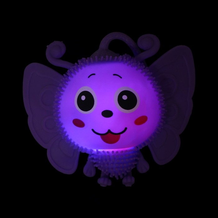 Ёжка «Пчёлка», световой, цвета МИКС Ёжка «Пчёлка», световой, цвета МИКС