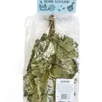 Веник для бани, дубовый, 45 см, с донником