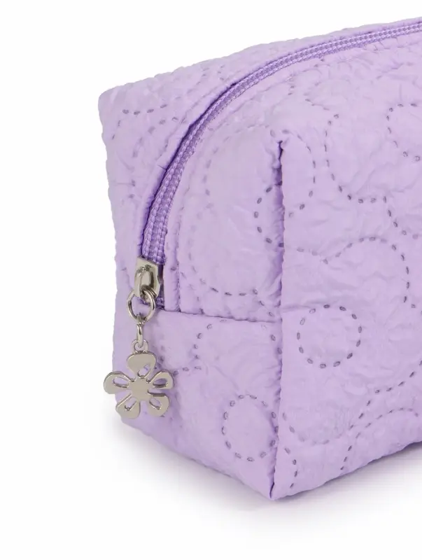 Косметичка дор Цветок 17*6*9, отд на молнии, сиреневый