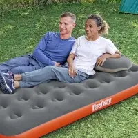 Матрас надувной Roll & Relax, 203&times;152&times;22 см, двуспальный, 67703 Bestway