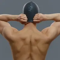 Шапочка для плавания взрослая ONLYTOP, силиконовая, 46 г, обхват 54-60 см, чёрная