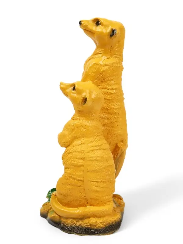Садовая фигура из гипса &laquo;Сурикаты&raquo;, 36.5&times;14&times;22 см
