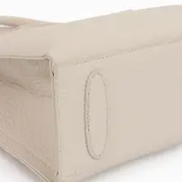 Сумка женская тоут TEXTURA на молнии, 29&times;10&times;25 см, однотонная, молочная