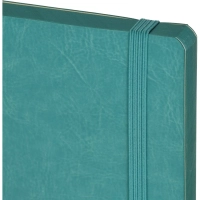 Ежедневник недатированный ATTACHE FLEX бирюзовый А5, 136 л. бежевый блок