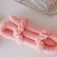 Мягкие бигуди &laquo;Волшебный локон&raquo;, 3 предмета: бигуди, резинки 2 шт., плюшевые, розовые