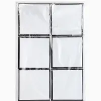 Набор коробочек подарочных 6 шт. под набор &laquo;Стиль&raquo;, 9&times;9 см, цвет чёрно-белый (10901369)