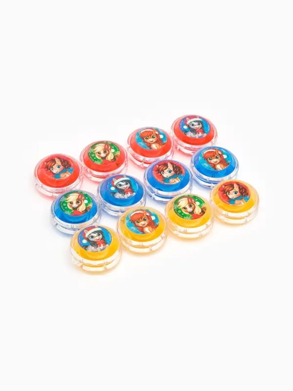 Новый год! Йо-йо «Веселимся вместе», лошадки, в шоубоксе