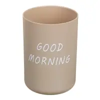 VETTA Стакан для ванной комнаты, пластик, 10,5х7см, 3 цвета