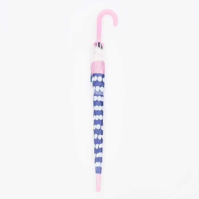 Зонт полуавтоматический «Горох», 8 спиц, R = 47/54 см, D = 108 см, цвет МИКС Зонт полуавтоматический «Горох», 8 спиц, R = 47/54 см, D = 108 см, цвет МИКС