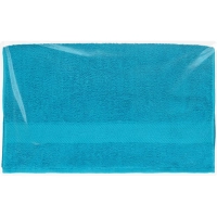 Набор полотенец махровых бордюр 440 г/м2, 40х70 ярко-бирюзовый, 10шт