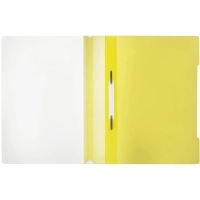 Скоросшиватель пластиковый Attache, А4, Элементари, желтый 10шт/уп