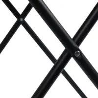 Стол туристический складной, 75&times;50&times;50/62 см, ЛДСП, цвет ясень чёрный