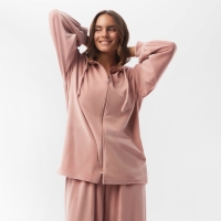 Костюм женский (рубашка с капюшоном и брюки) KAFTAN Plushy р. 40-42, розовый