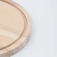 Доска разделочная круглая Доляна &laquo;Фортуна&raquo;, d=25 см, толщина 1.8 см, дерево берёза